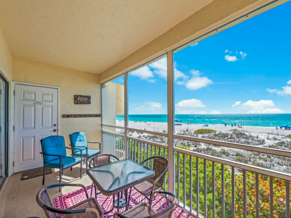 Anna Maria Beach Vacation Condo Gulf Views - Full Views!